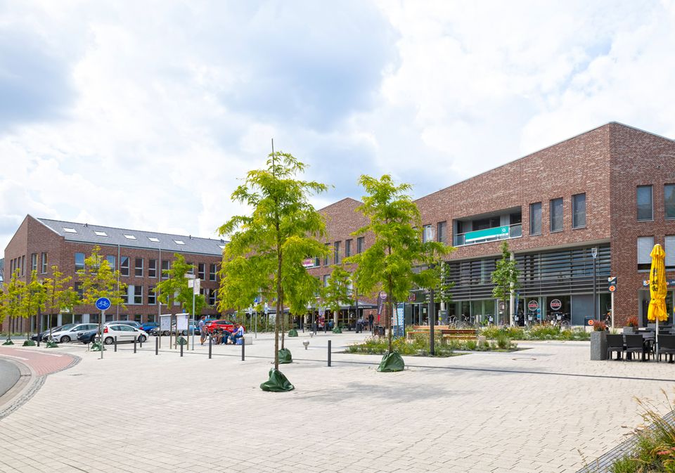 Freiflächenplanung Vorplatz Bahnhofsquartier, Coesfeld